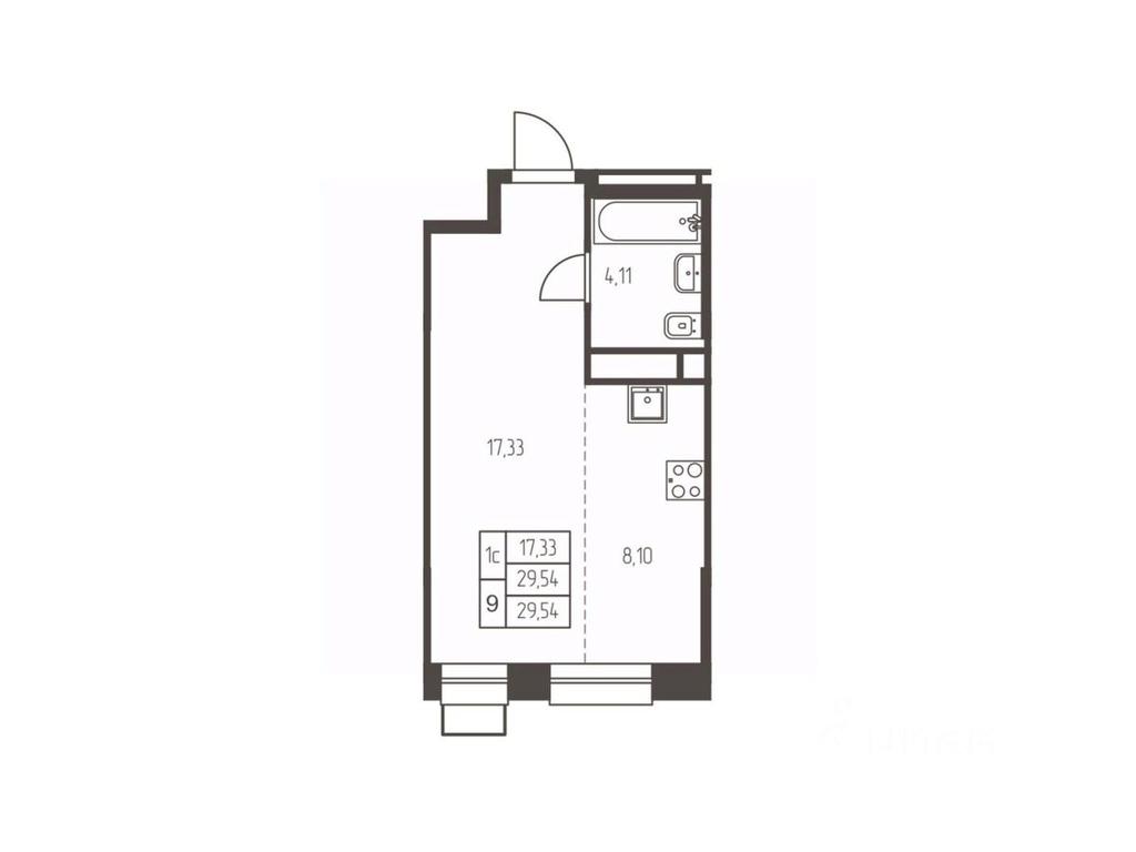 Apartment Sale, 29.5 sq. m. at Novaya Ivanteevka, Zavodskaya ulitsa, Ivanteyevka, Pshkinskiy Urban District, Moscow Region, Russia #1 Apartment Sale, 29.5 sq. m. at Novaya Ivanteevka, Zavodskaya ulitsa, Ivanteyevka, Pshkinskiy Urban District, Moscow Region, Russia #1