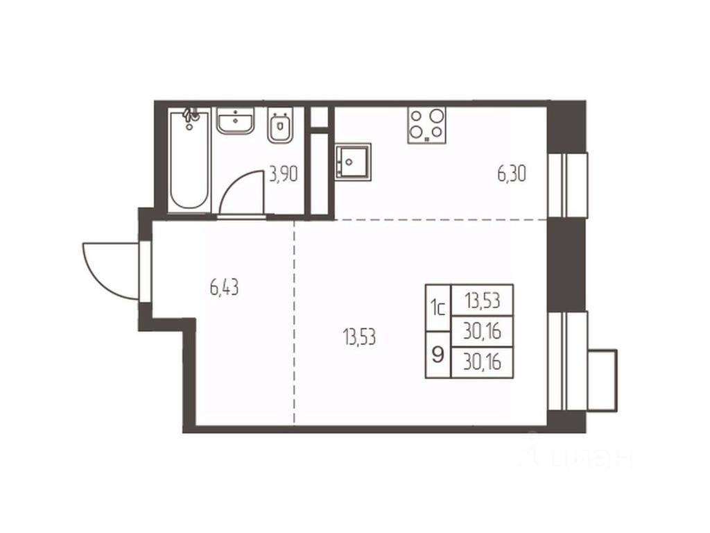 Apartment Sale, 30.2 sq. m. at Novaya Ivanteevka, Zavodskaya ulitsa, Ivanteyevka, Pshkinskiy Urban District, Moscow Region, Russia #1 Apartment Sale, 30.2 sq. m. at Novaya Ivanteevka, Zavodskaya ulitsa, Ivanteyevka, Pshkinskiy Urban District, Moscow Region, Russia #1