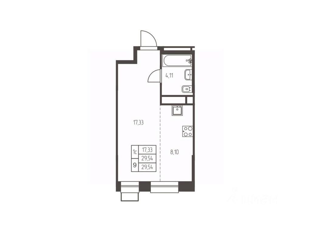 Apartment Sale, 29.5 sq. m. at Novaya Ivanteevka, Zavodskaya ulitsa, Ivanteyevka, Pshkinskiy Urban District, Moscow Region, Russia #1 Apartment Sale, 29.5 sq. m. at Novaya Ivanteevka, Zavodskaya ulitsa, Ivanteyevka, Pshkinskiy Urban District, Moscow Region, Russia #1