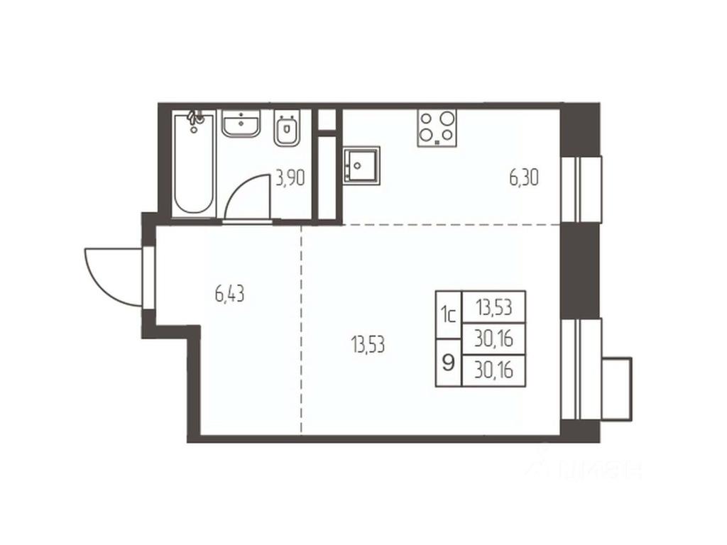 Apartment Sale, 30.2 sq. m. at Novaya Ivanteevka, Zavodskaya ulitsa, Ivanteyevka, Pshkinskiy Urban District, Moscow Region, Russia #1 Apartment Sale, 30.2 sq. m. at Novaya Ivanteevka, Zavodskaya ulitsa, Ivanteyevka, Pshkinskiy Urban District, Moscow Region, Russia #1