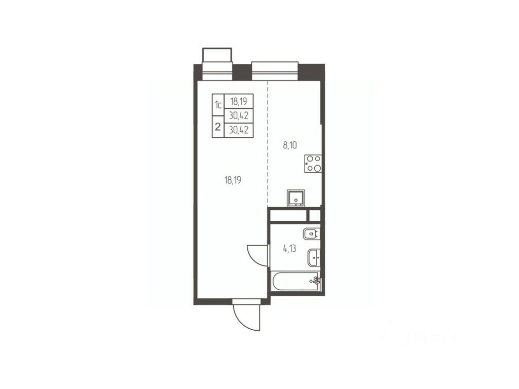 Apartment Sale, 30.4 sq. m. at Novaya Ivanteevka, Zavodskaya ulitsa, Ivanteyevka, Pshkinskiy Urban District, Moscow Region, Russia #1 Apartment Sale, 30.4 sq. m. at Novaya Ivanteevka, Zavodskaya ulitsa, Ivanteyevka, Pshkinskiy Urban District, Moscow Region, Russia #1