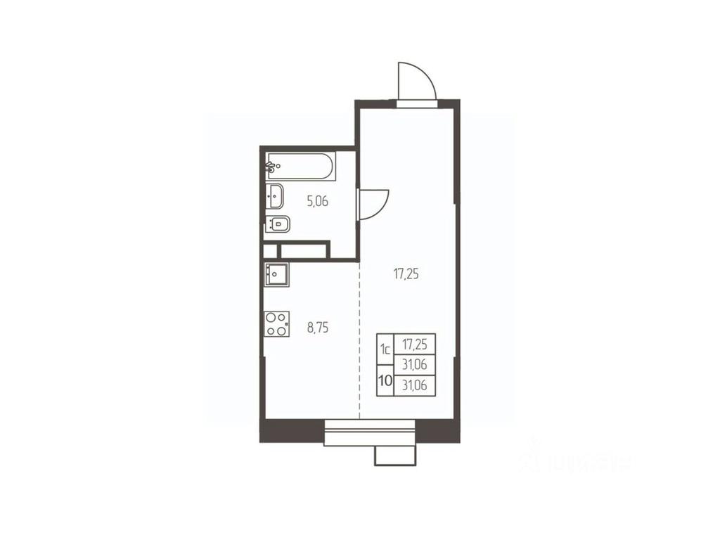 Apartment Sale, 31.1 sq. m. at Novaya Ivanteevka, Zavodskaya ulitsa, Ivanteyevka, Pshkinskiy Urban District, Moscow Region, Russia #1 Apartment Sale, 31.1 sq. m. at Novaya Ivanteevka, Zavodskaya ulitsa, Ivanteyevka, Pshkinskiy Urban District, Moscow Region, Russia #1