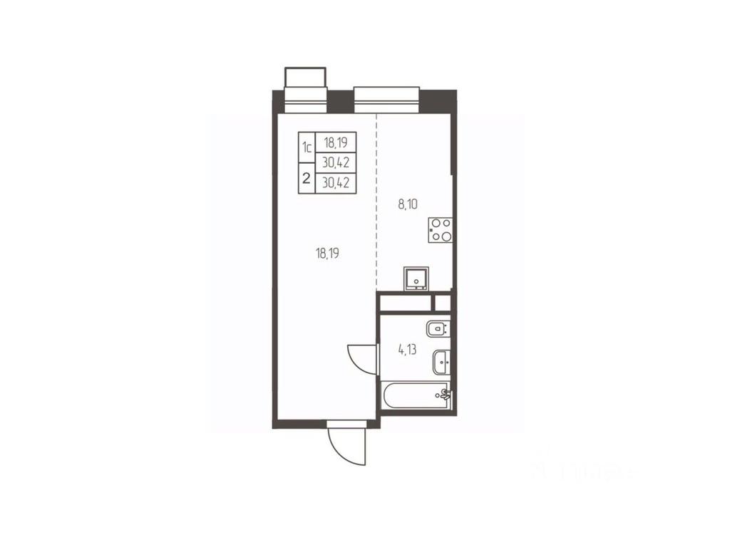 Apartment Sale, 30.4 sq. m. at Novaya Ivanteevka, Zavodskaya ulitsa, Ivanteyevka, Pshkinskiy Urban District, Moscow Region, Russia #1 Apartment Sale, 30.4 sq. m. at Novaya Ivanteevka, Zavodskaya ulitsa, Ivanteyevka, Pshkinskiy Urban District, Moscow Region, Russia #1