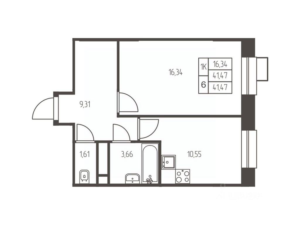 Apartment Sale, 41.5 sq. m. at Novaya Ivanteevka, Zavodskaya ulitsa, Ivanteyevka, Pshkinskiy Urban District, Moscow Region, Russia #1 Apartment Sale, 41.5 sq. m. at Novaya Ivanteevka, Zavodskaya ulitsa, Ivanteyevka, Pshkinskiy Urban District, Moscow Region, Russia #1