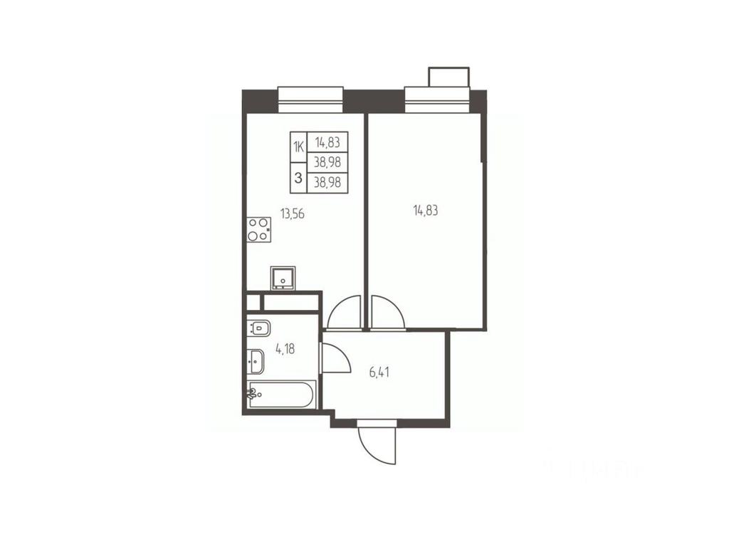 Apartment Sale, 39 sq. m. at Novaya Ivanteevka, Zavodskaya ulitsa, Ivanteyevka, Pshkinskiy Urban District, Moscow Region, Russia #1 Apartment Sale, 39 sq. m. at Novaya Ivanteevka, Zavodskaya ulitsa, Ivanteyevka, Pshkinskiy Urban District, Moscow Region, Russia #1