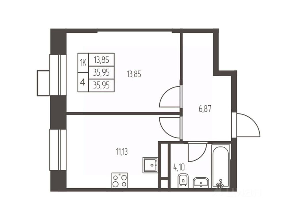 Apartment Sale, 36 sq. m. at Novaya Ivanteevka, Zavodskaya ulitsa, Ivanteyevka, Pshkinskiy Urban District, Moscow Region, Russia #1 Apartment Sale, 36 sq. m. at Novaya Ivanteevka, Zavodskaya ulitsa, Ivanteyevka, Pshkinskiy Urban District, Moscow Region, Russia #1
