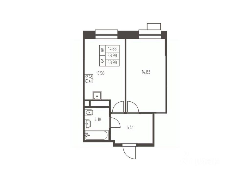 Apartment Sale, 39 sq. m. at Novaya Ivanteevka, Zavodskaya ulitsa, Ivanteyevka, Pshkinskiy Urban District, Moscow Region, Russia #1 Apartment Sale, 39 sq. m. at Novaya Ivanteevka, Zavodskaya ulitsa, Ivanteyevka, Pshkinskiy Urban District, Moscow Region, Russia #1