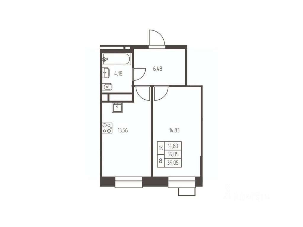 Apartment Sale, 39.1 sq. m. at Novaya Ivanteevka, Zavodskaya ulitsa, Ivanteyevka, Pshkinskiy Urban District, Moscow Region, Russia #1 Apartment Sale, 39.1 sq. m. at Novaya Ivanteevka, Zavodskaya ulitsa, Ivanteyevka, Pshkinskiy Urban District, Moscow Region, Russia #1