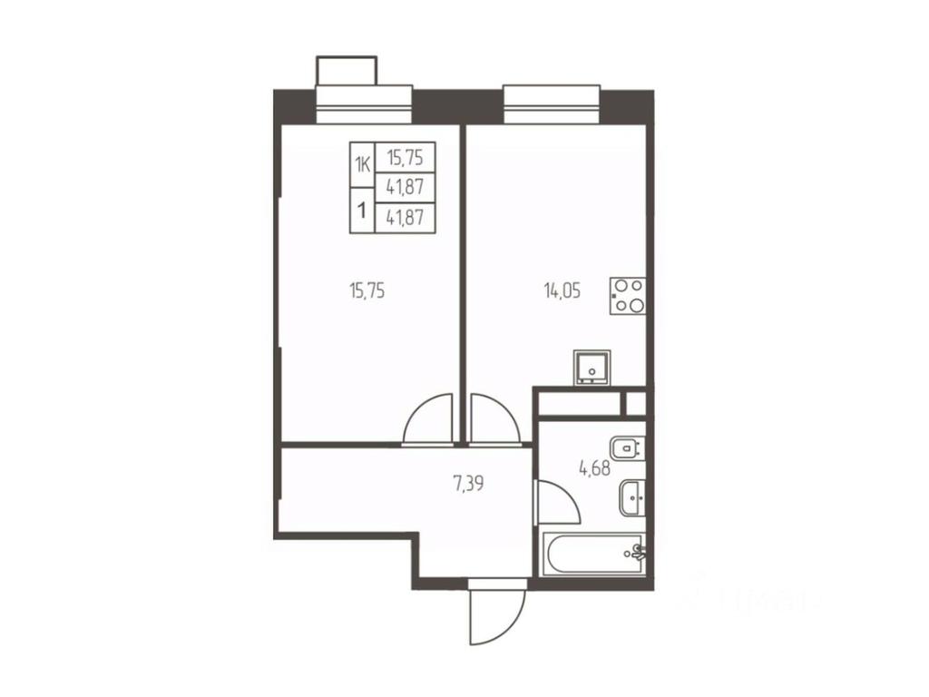 Apartment Sale, 41.9 sq. m. at Novaya Ivanteevka, Zavodskaya ulitsa, Ivanteyevka, Pshkinskiy Urban District, Moscow Region, Russia #1 Apartment Sale, 41.9 sq. m. at Novaya Ivanteevka, Zavodskaya ulitsa, Ivanteyevka, Pshkinskiy Urban District, Moscow Region, Russia #1