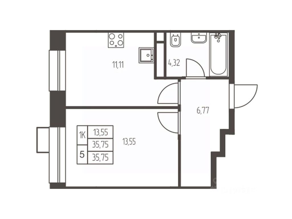 Apartment Sale, 35.8 sq. m. at Novaya Ivanteevka, Zavodskaya ulitsa, Ivanteyevka, Pshkinskiy Urban District, Moscow Region, Russia #1 Apartment Sale, 35.8 sq. m. at Novaya Ivanteevka, Zavodskaya ulitsa, Ivanteyevka, Pshkinskiy Urban District, Moscow Region, Russia #1