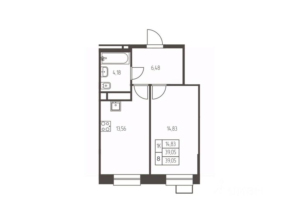 Продажа квартиры, 39,1 м² в ЖК «Новая Ивантеевка», Заводская улица, Ивантеевка, городской округ Пушкинский, Московская область, Россия #1 Продажа квартиры, 39,1 м² в ЖК «Новая Ивантеевка», Заводская улица, Ивантеевка, городской округ Пушкинский, Московская область, Россия #1