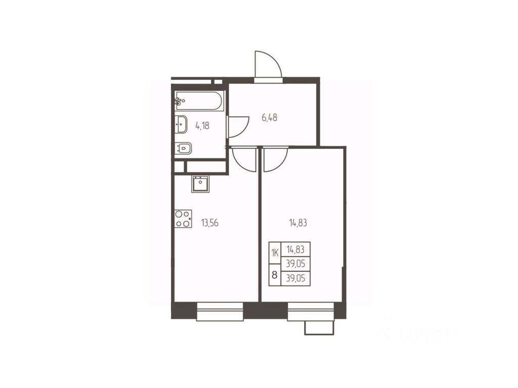 Apartment Sale, 39.1 sq. m. at Novaya Ivanteevka, Zavodskaya ulitsa, Ivanteyevka, Pshkinskiy Urban District, Moscow Region, Russia #1 Apartment Sale, 39.1 sq. m. at Novaya Ivanteevka, Zavodskaya ulitsa, Ivanteyevka, Pshkinskiy Urban District, Moscow Region, Russia #1