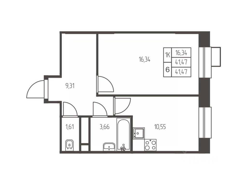 Apartment Sale, 41.5 sq. m. at Novaya Ivanteevka, Zavodskaya ulitsa, Ivanteyevka, Pshkinskiy Urban District, Moscow Region, Russia #1 Apartment Sale, 41.5 sq. m. at Novaya Ivanteevka, Zavodskaya ulitsa, Ivanteyevka, Pshkinskiy Urban District, Moscow Region, Russia #1