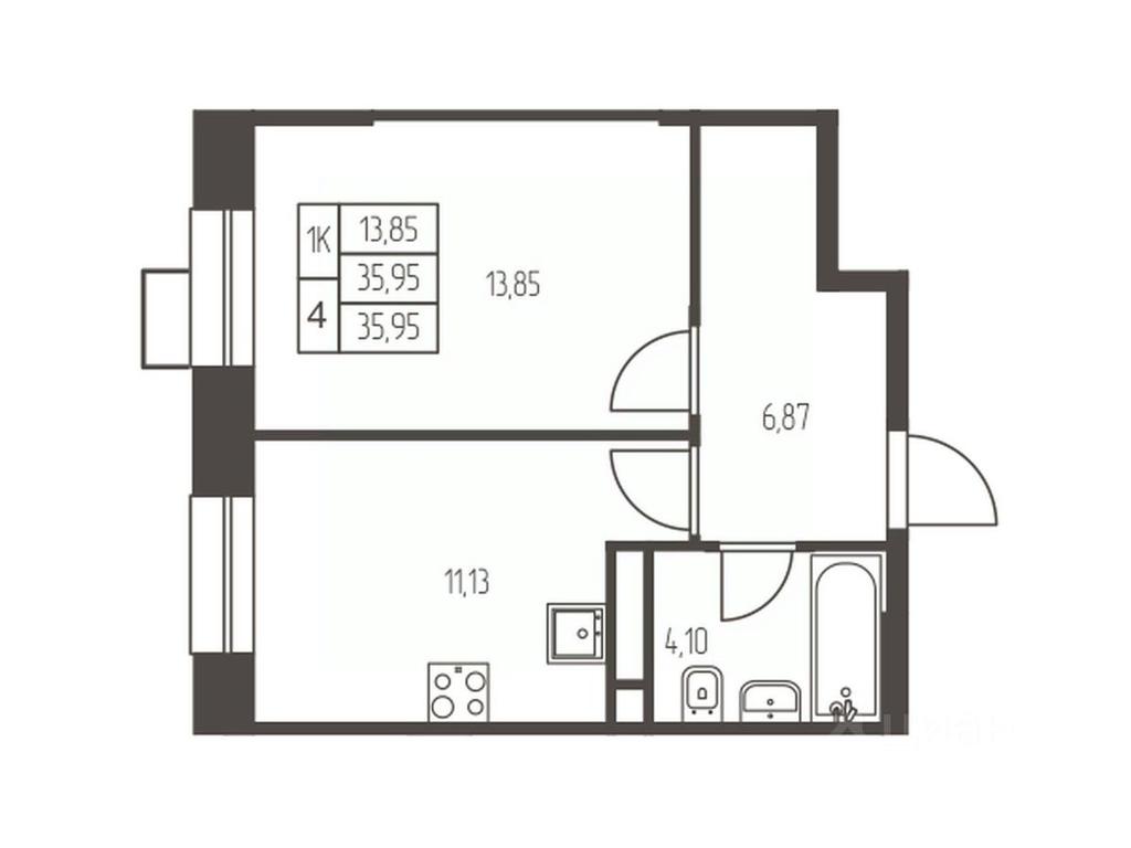 Apartment Sale, 36 sq. m. at Novaya Ivanteevka, Zavodskaya ulitsa, Ivanteyevka, Pshkinskiy Urban District, Moscow Region, Russia #1 Apartment Sale, 36 sq. m. at Novaya Ivanteevka, Zavodskaya ulitsa, Ivanteyevka, Pshkinskiy Urban District, Moscow Region, Russia #1