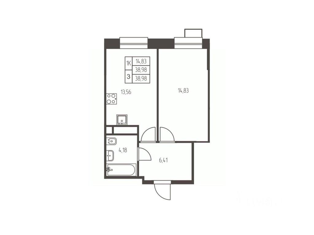 Apartment Sale, 39 sq. m. at Novaya Ivanteevka, Zavodskaya ulitsa, Ivanteyevka, Pshkinskiy Urban District, Moscow Region, Russia #1 Apartment Sale, 39 sq. m. at Novaya Ivanteevka, Zavodskaya ulitsa, Ivanteyevka, Pshkinskiy Urban District, Moscow Region, Russia #1