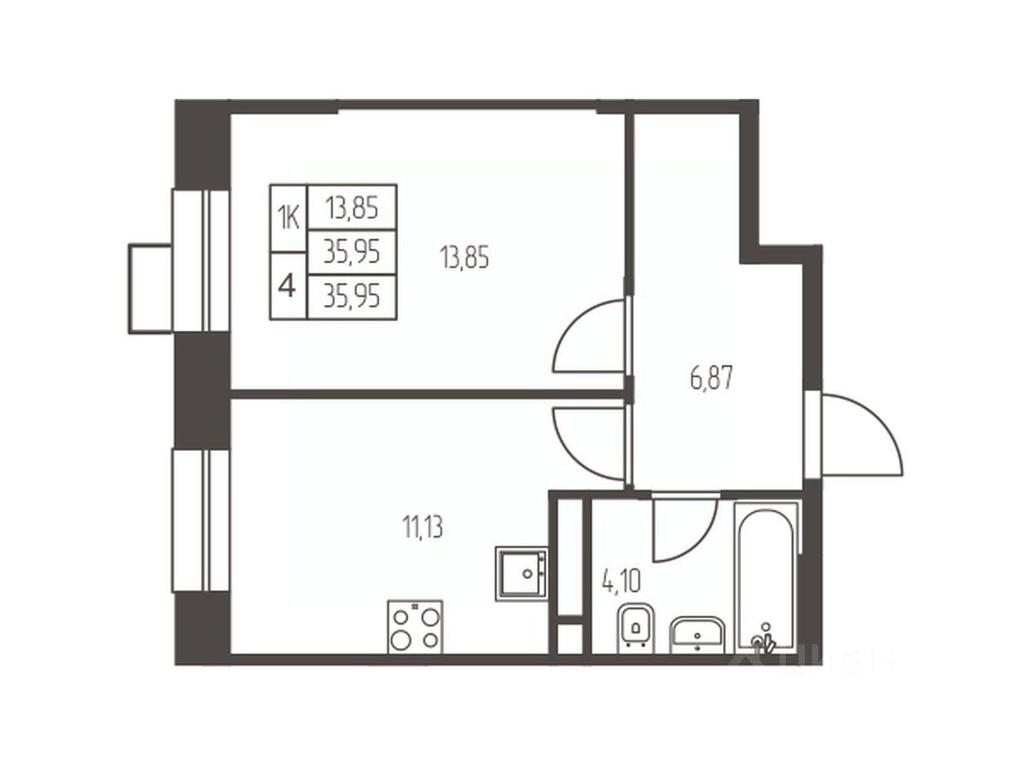 Apartment Sale, 36 sq. m. at Novaya Ivanteevka, Zavodskaya ulitsa, Ivanteyevka, Pshkinskiy Urban District, Moscow Region, Russia #1 Apartment Sale, 36 sq. m. at Novaya Ivanteevka, Zavodskaya ulitsa, Ivanteyevka, Pshkinskiy Urban District, Moscow Region, Russia #1