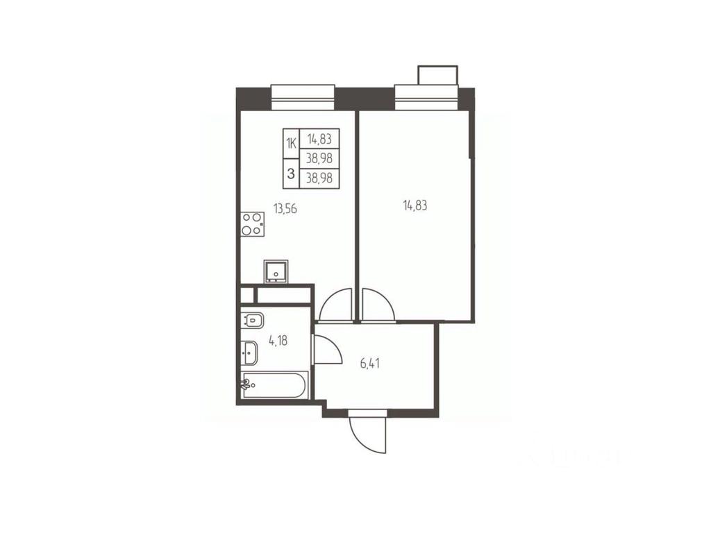 Apartment Sale, 39 sq. m. at Novaya Ivanteevka, Zavodskaya ulitsa, Ivanteyevka, Pshkinskiy Urban District, Moscow Region, Russia #1 Apartment Sale, 39 sq. m. at Novaya Ivanteevka, Zavodskaya ulitsa, Ivanteyevka, Pshkinskiy Urban District, Moscow Region, Russia #1