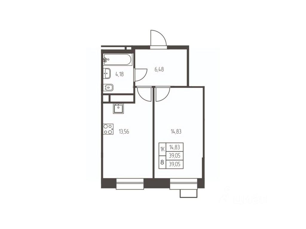 Apartment Sale, 39.1 sq. m. at Novaya Ivanteevka, Zavodskaya ulitsa, Ivanteyevka, Pshkinskiy Urban District, Moscow Region, Russia #1 Apartment Sale, 39.1 sq. m. at Novaya Ivanteevka, Zavodskaya ulitsa, Ivanteyevka, Pshkinskiy Urban District, Moscow Region, Russia #1