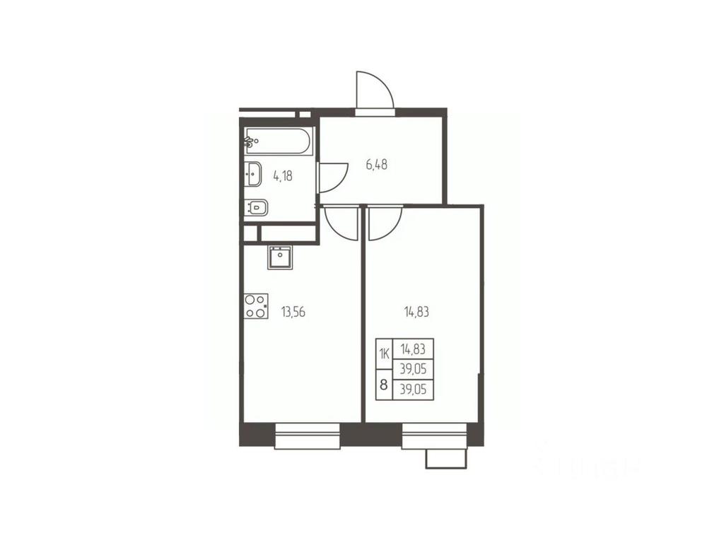Apartment Sale, 39.1 sq. m. at Novaya Ivanteevka, Zavodskaya ulitsa, Ivanteyevka, Pshkinskiy Urban District, Moscow Region, Russia #1 Apartment Sale, 39.1 sq. m. at Novaya Ivanteevka, Zavodskaya ulitsa, Ivanteyevka, Pshkinskiy Urban District, Moscow Region, Russia #1