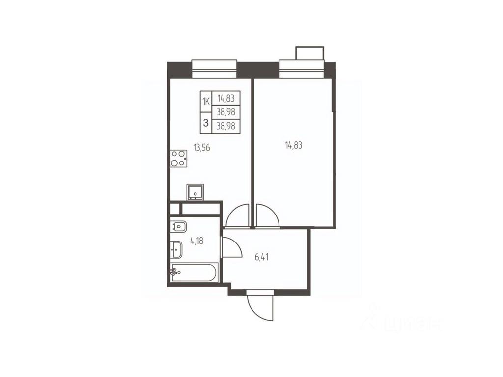 Apartment Sale, 39 sq. m. at Novaya Ivanteevka, Zavodskaya ulitsa, Ivanteyevka, Pshkinskiy Urban District, Moscow Region, Russia #1 Apartment Sale, 39 sq. m. at Novaya Ivanteevka, Zavodskaya ulitsa, Ivanteyevka, Pshkinskiy Urban District, Moscow Region, Russia #1