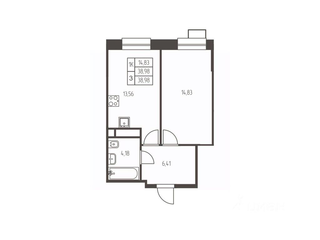 Apartment Sale, 39 sq. m. at Novaya Ivanteevka, Zavodskaya ulitsa, Ivanteyevka, Pshkinskiy Urban District, Moscow Region, Russia #1 Apartment Sale, 39 sq. m. at Novaya Ivanteevka, Zavodskaya ulitsa, Ivanteyevka, Pshkinskiy Urban District, Moscow Region, Russia #1