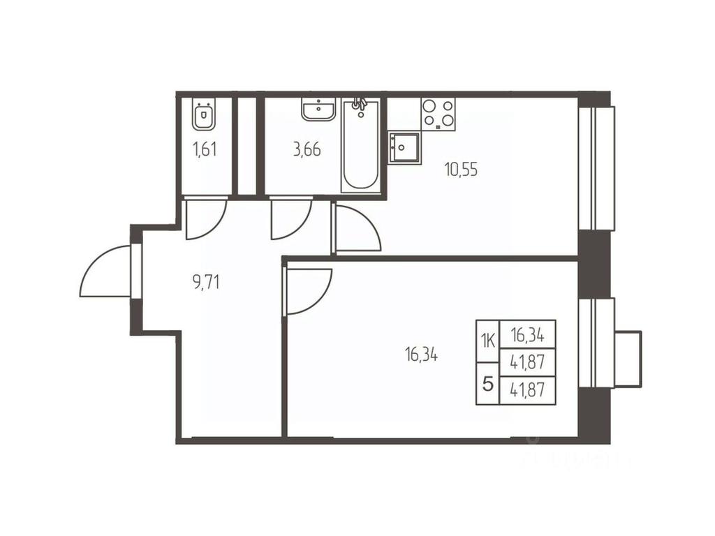 Apartment Sale, 41.9 sq. m. at Novaya Ivanteevka, Zavodskaya ulitsa, Ivanteyevka, Pshkinskiy Urban District, Moscow Region, Russia #1 Apartment Sale, 41.9 sq. m. at Novaya Ivanteevka, Zavodskaya ulitsa, Ivanteyevka, Pshkinskiy Urban District, Moscow Region, Russia #1