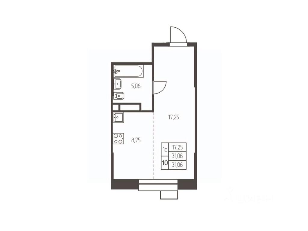 Apartment Sale, 31.1 sq. m. at Novaya Ivanteevka, Zavodskaya ulitsa, Ivanteyevka, Pshkinskiy Urban District, Moscow Region, Russia #2 Apartment Sale, 31.1 sq. m. at Novaya Ivanteevka, Zavodskaya ulitsa, Ivanteyevka, Pshkinskiy Urban District, Moscow Region, Russia #2
