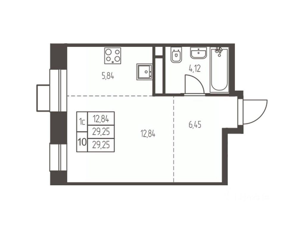 Apartment Sale, 29.3 sq. m. at Novaya Ivanteevka, Zavodskaya ulitsa, Ivanteyevka, Pshkinskiy Urban District, Moscow Region, Russia #1 Apartment Sale, 29.3 sq. m. at Novaya Ivanteevka, Zavodskaya ulitsa, Ivanteyevka, Pshkinskiy Urban District, Moscow Region, Russia #1