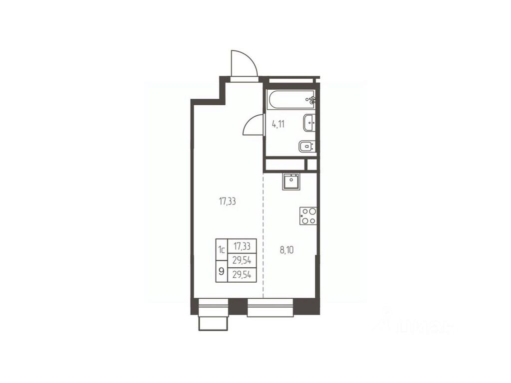 Apartment Sale, 29.5 sq. m. at Novaya Ivanteevka, Zavodskaya ulitsa, Ivanteyevka, Pshkinskiy Urban District, Moscow Region, Russia #1 Apartment Sale, 29.5 sq. m. at Novaya Ivanteevka, Zavodskaya ulitsa, Ivanteyevka, Pshkinskiy Urban District, Moscow Region, Russia #1