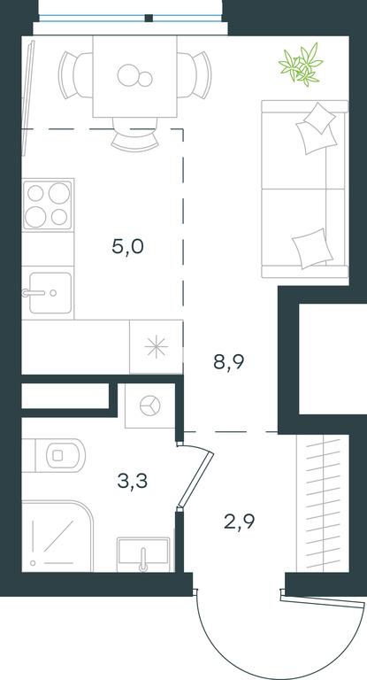 Apartment Sale, 20.1 sq. m. at Gorod V lesu, Gorod V Lesu Residential Complex, Village of Otradnoye, Krasnogorsk Urban District, Moscow Region, Russia #1 Apartment Sale, 20.1 sq. m. at Gorod V lesu, Gorod V Lesu Residential Complex, Village of Otradnoye, Krasnogorsk Urban District, Moscow Region, Russia #1