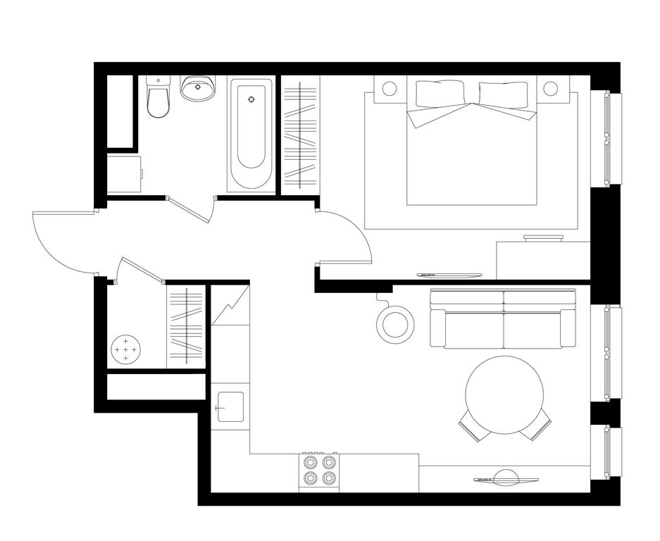 Apartment Sale, 43 sq. m. at Pervyi Moskovskiy, ulitsa Bianki, 1, Moskovskiy, Moscow, Russia #1 Apartment Sale, 43 sq. m. at Pervyi Moskovskiy, ulitsa Bianki, 1, Moskovskiy, Moscow, Russia #1