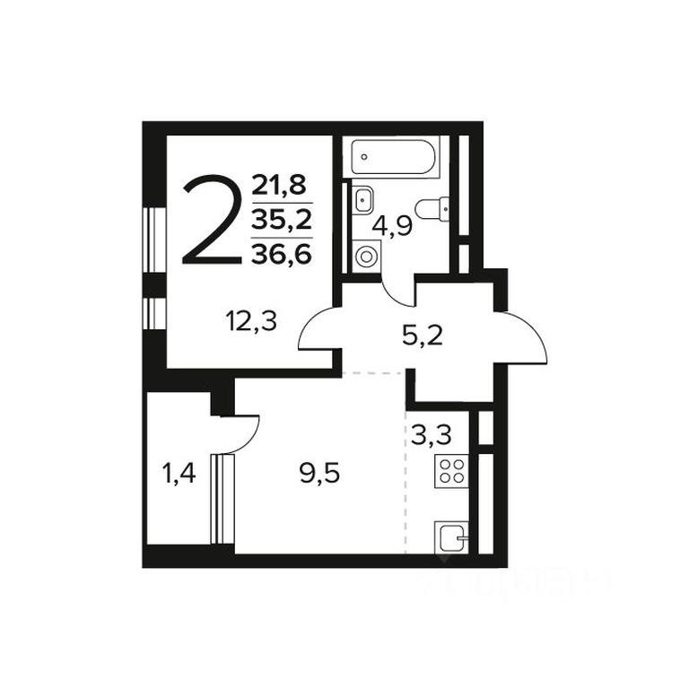 1-BD Apartment Sale, 36.6 sq. m. at Novye Vatutinki. Kvartal u vody, mikrorayon Zarechny, zhiloy rayon Novyye Vatutinki, Troitsk District, Moscow, Russia #1 1-BD Apartment Sale, 36.6 sq. m. at Novye Vatutinki. Kvartal u vody, mikrorayon Zarechny, zhiloy rayon Novyye Vatutinki, Troitsk District, Moscow, Russia #1
