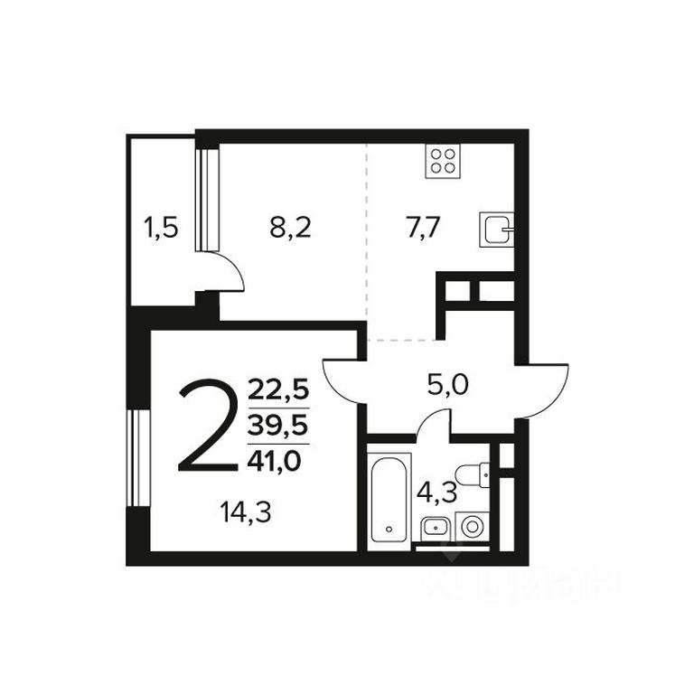 1-BD Apartment Sale, 41 sq. m. at Novye Vatutinki. Kvartal u vody, mikrorayon Zarechny, zhiloy rayon Novyye Vatutinki, Troitsk District, Moscow, Russia #1 1-BD Apartment Sale, 41 sq. m. at Novye Vatutinki. Kvartal u vody, mikrorayon Zarechny, zhiloy rayon Novyye Vatutinki, Troitsk District, Moscow, Russia #1