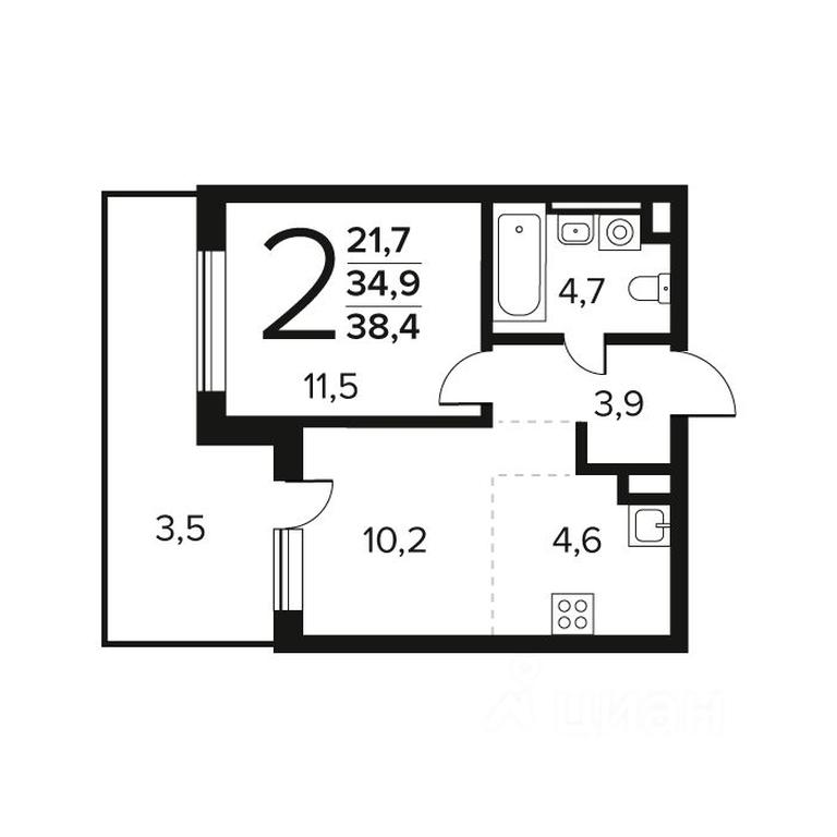 1-BD Apartment Sale, 38.4 sq. m. at Novye Vatutinki. Kvartal u vody, mikrorayon Zarechny, zhiloy rayon Novyye Vatutinki, Troitsk District, Moscow, Russia #1 1-BD Apartment Sale, 38.4 sq. m. at Novye Vatutinki. Kvartal u vody, mikrorayon Zarechny, zhiloy rayon Novyye Vatutinki, Troitsk District, Moscow, Russia #1