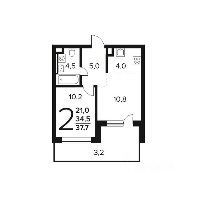 Продажа 1-комн. квартиры, 37,7 м² в ЖК «Новые Ватутинки. Квартал у воды », микрорайон Заречный, жилой район Новые Ватутинки, район Троицк, Москва, Россия #1 Продажа 1-комн. квартиры, 37,7 м² в ЖК «Новые Ватутинки. Квартал у воды », микрорайон Заречный, жилой район Новые Ватутинки, район Троицк, Москва, Россия #1