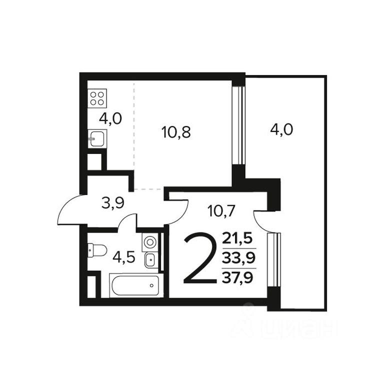 Продажа 1-комн. квартиры, 37,9 м² в ЖК «Новые Ватутинки. Квартал у воды », микрорайон Заречный, жилой район Новые Ватутинки, район Троицк, Москва, Россия #1 Продажа 1-комн. квартиры, 37,9 м² в ЖК «Новые Ватутинки. Квартал у воды », микрорайон Заречный, жилой район Новые Ватутинки, район Троицк, Москва, Россия #1