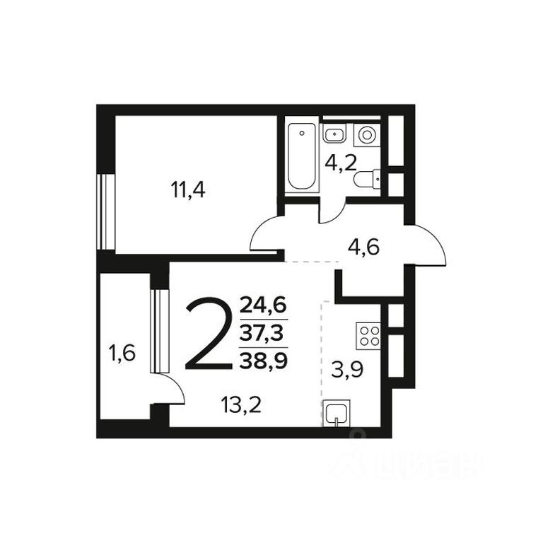 1-BD Apartment Sale, 38.9 sq. m. at Novye Vatutinki. Kvartal u vody, mikrorayon Zarechny, zhiloy rayon Novyye Vatutinki, Troitsk District, Moscow, Russia #1 1-BD Apartment Sale, 38.9 sq. m. at Novye Vatutinki. Kvartal u vody, mikrorayon Zarechny, zhiloy rayon Novyye Vatutinki, Troitsk District, Moscow, Russia #1