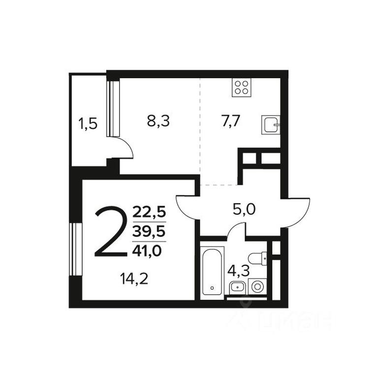 1-BD Apartment Sale, 41 sq. m. at Novye Vatutinki. Kvartal u vody, mikrorayon Zarechny, zhiloy rayon Novyye Vatutinki, Troitsk District, Moscow, Russia #1 1-BD Apartment Sale, 41 sq. m. at Novye Vatutinki. Kvartal u vody, mikrorayon Zarechny, zhiloy rayon Novyye Vatutinki, Troitsk District, Moscow, Russia #1