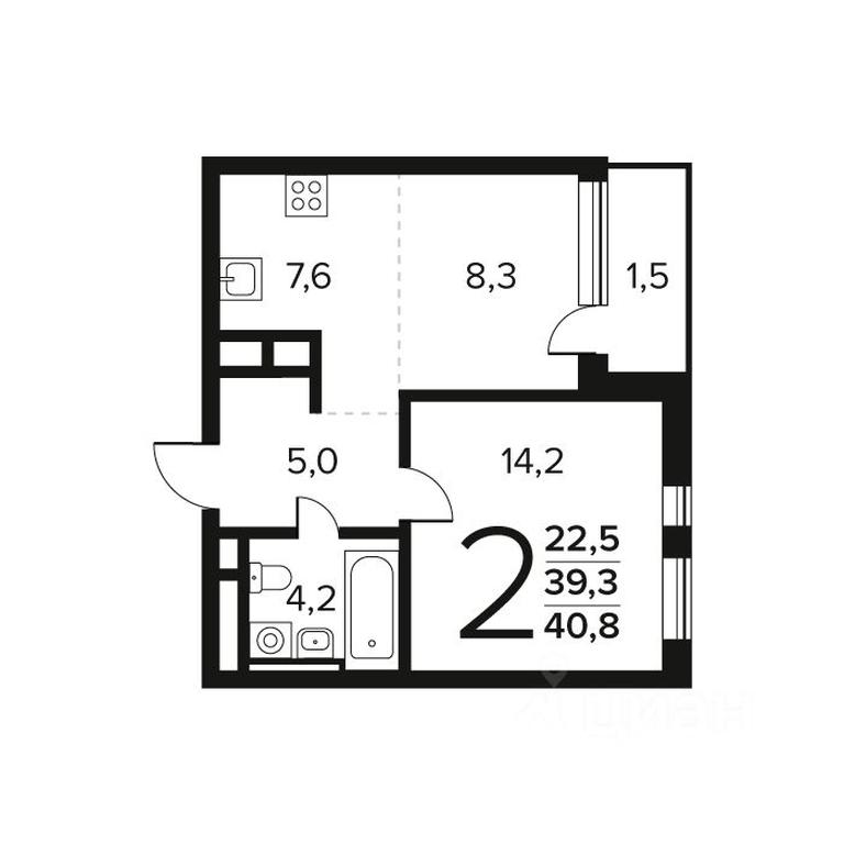 1-BD Apartment Sale, 40.8 sq. m. at Novye Vatutinki. Kvartal u vody, mikrorayon Zarechny, zhiloy rayon Novyye Vatutinki, Troitsk District, Moscow, Russia #1 1-BD Apartment Sale, 40.8 sq. m. at Novye Vatutinki. Kvartal u vody, mikrorayon Zarechny, zhiloy rayon Novyye Vatutinki, Troitsk District, Moscow, Russia #1