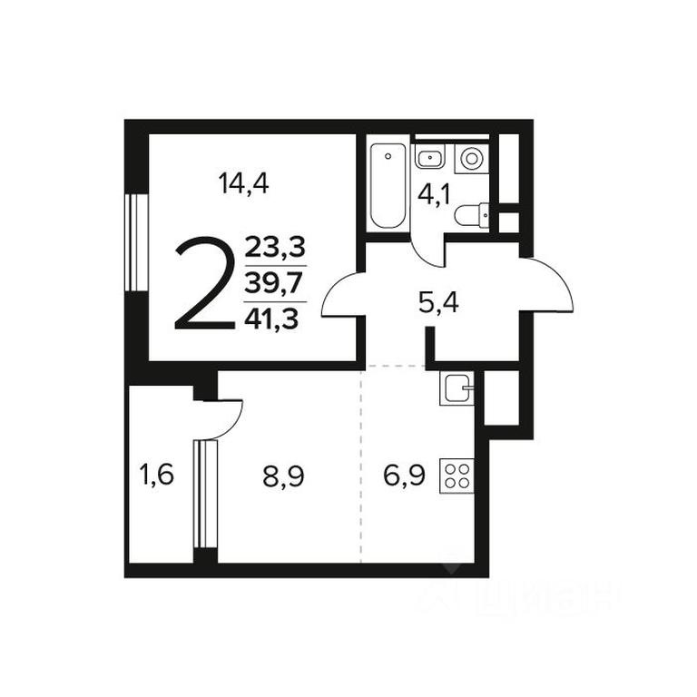 1-BD Apartment Sale, 41.3 sq. m. at Novye Vatutinki. Kvartal u vody, mikrorayon Zarechny, zhiloy rayon Novyye Vatutinki, Troitsk District, Moscow, Russia #1 1-BD Apartment Sale, 41.3 sq. m. at Novye Vatutinki. Kvartal u vody, mikrorayon Zarechny, zhiloy rayon Novyye Vatutinki, Troitsk District, Moscow, Russia #1
