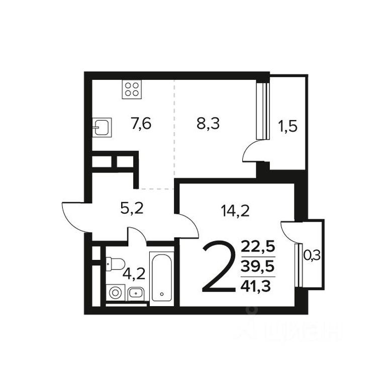 1-BD Apartment Sale, 41.3 sq. m. at Novye Vatutinki. Kvartal u vody, mikrorayon Zarechny, zhiloy rayon Novyye Vatutinki, Troitsk District, Moscow, Russia #1 1-BD Apartment Sale, 41.3 sq. m. at Novye Vatutinki. Kvartal u vody, mikrorayon Zarechny, zhiloy rayon Novyye Vatutinki, Troitsk District, Moscow, Russia #1