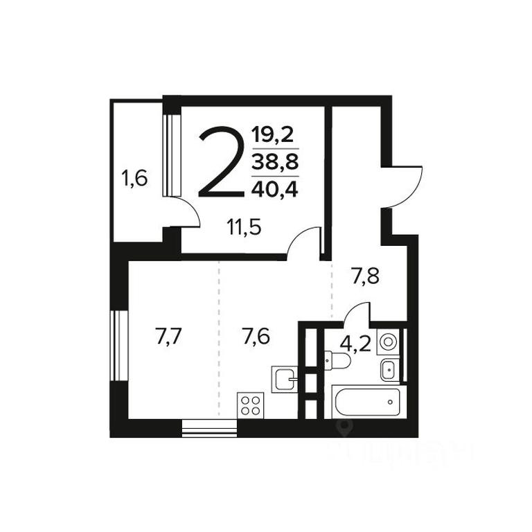 1-BD Apartment Sale, 40.4 sq. m. at Novye Vatutinki. Kvartal u vody, mikrorayon Zarechny, zhiloy rayon Novyye Vatutinki, Troitsk District, Moscow, Russia #1 1-BD Apartment Sale, 40.4 sq. m. at Novye Vatutinki. Kvartal u vody, mikrorayon Zarechny, zhiloy rayon Novyye Vatutinki, Troitsk District, Moscow, Russia #1