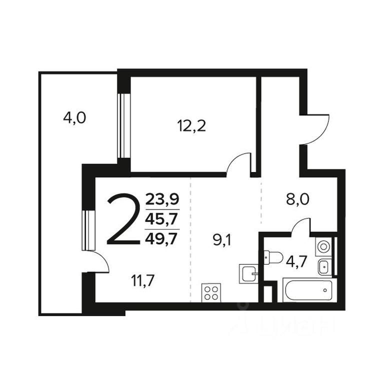 1-BD Apartment Sale, 49.7 sq. m. at Novye Vatutinki. Kvartal u vody, mikrorayon Zarechny, zhiloy rayon Novyye Vatutinki, Troitsk District, Moscow, Russia #1 1-BD Apartment Sale, 49.7 sq. m. at Novye Vatutinki. Kvartal u vody, mikrorayon Zarechny, zhiloy rayon Novyye Vatutinki, Troitsk District, Moscow, Russia #1