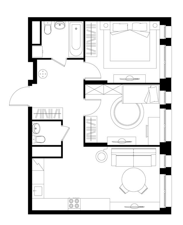 2-BD Apartment Sale, 57.7 sq. m. at Pervyi Moskovskiy, ulitsa Bianki, 1, Moskovskiy, Moscow, Russia #1 2-BD Apartment Sale, 57.7 sq. m. at Pervyi Moskovskiy, ulitsa Bianki, 1, Moskovskiy, Moscow, Russia #1