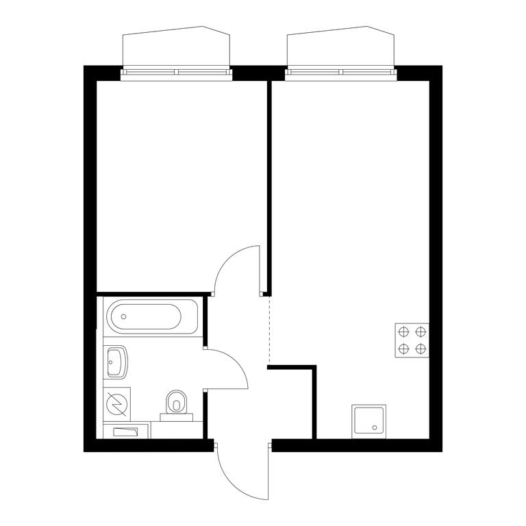 1-BD Apartment Sale, 35 sq. m. at Holland Park, Volokolamskoye Highway, 71/13к1, Moscow, Russia #1 1-BD Apartment Sale, 35 sq. m. at Holland Park, Volokolamskoye Highway, 71/13к1, Moscow, Russia #1