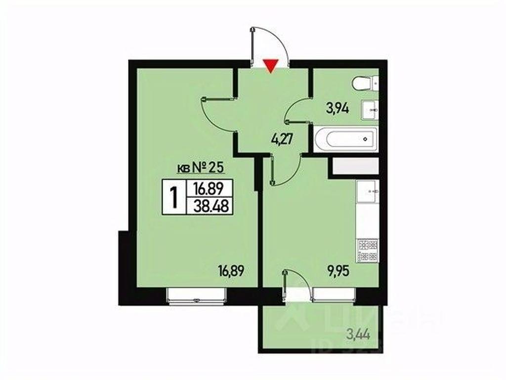 Apartment Sale, 35平方米 at Borisoglebskoe, Generala Donskova Street, Novofyodorovskoye Settlement, Moscow, Russia #1 Apartment Sale, 35平方米 at Borisoglebskoe, Generala Donskova Street, Novofyodorovskoye Settlement, Moscow, Russia #1