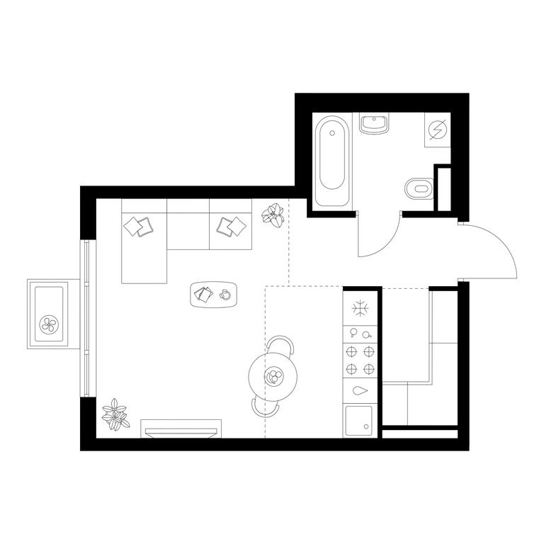 Apartment Sale, 28.1 sq. m. at Kavkazskiy Bulvar 51, Kavkazsky Boulevard, 51с3, Moscow, Russia #1 Apartment Sale, 28.1 sq. m. at Kavkazskiy Bulvar 51, Kavkazsky Boulevard, 51с3, Moscow, Russia #1