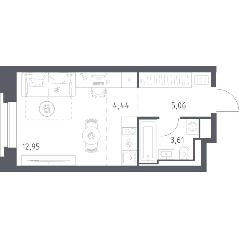 Apartment Sale, 26.06 sq. m. at Vereiskaya 41, Vereyskaya Street, 41, Moscow, Russia #1 Apartment Sale, 26.06 sq. m. at Vereiskaya 41, Vereyskaya Street, 41, Moscow, Russia #1