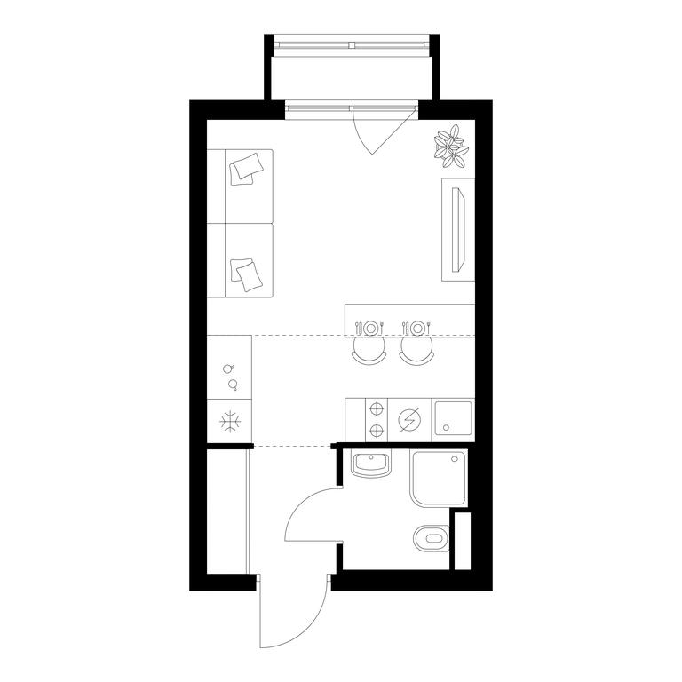 Apartment Sale, 22.3 sq. m. at Ilinskie Luga, Zapovednaya Street, 1, posyolok Ilyinskoye-Usovo, Krasnogorsk City District, Moscow Region, Russia #1 Apartment Sale, 22.3 sq. m. at Ilinskie Luga, Zapovednaya Street, 1, posyolok Ilyinskoye-Usovo, Krasnogorsk City District, Moscow Region, Russia #1