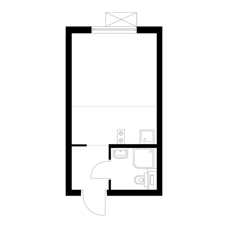 Apartment Sale, 19.8 sq. m. at Vostochnoe Butovo, Krymskaya Street, 13, rabochiy posyolok Bobrovo, Leninskiy City District, Moscow Region, Russia #1 Apartment Sale, 19.8 sq. m. at Vostochnoe Butovo, Krymskaya Street, 13, rabochiy posyolok Bobrovo, Leninskiy City District, Moscow Region, Russia #1